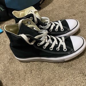 Black Hightop Converse